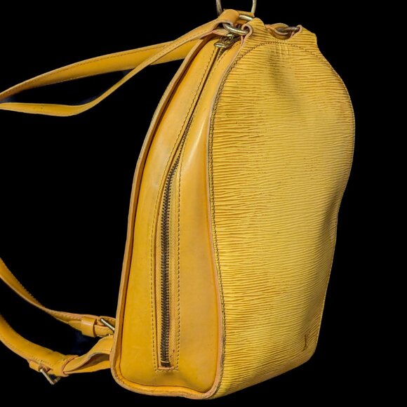 🔥BLOWOUT🔥 LOUIS VUITTON Epi Leather Yellow Mini Backpack - Picture 5 of 16